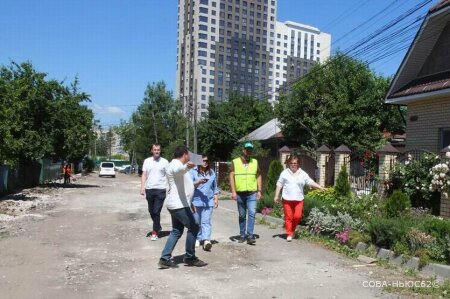 Рязанский мэр Елена Сорокина проверила ремонт на трех улицах