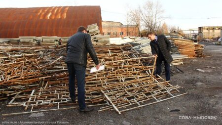В Рязани демонтировали 6 тысяч метров перильных ограждений
