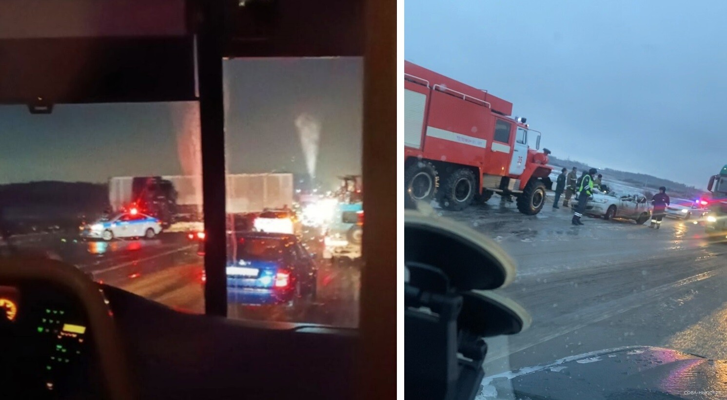Грузовик раздавил легковую машину в 20 км от Рязани: трое погибших