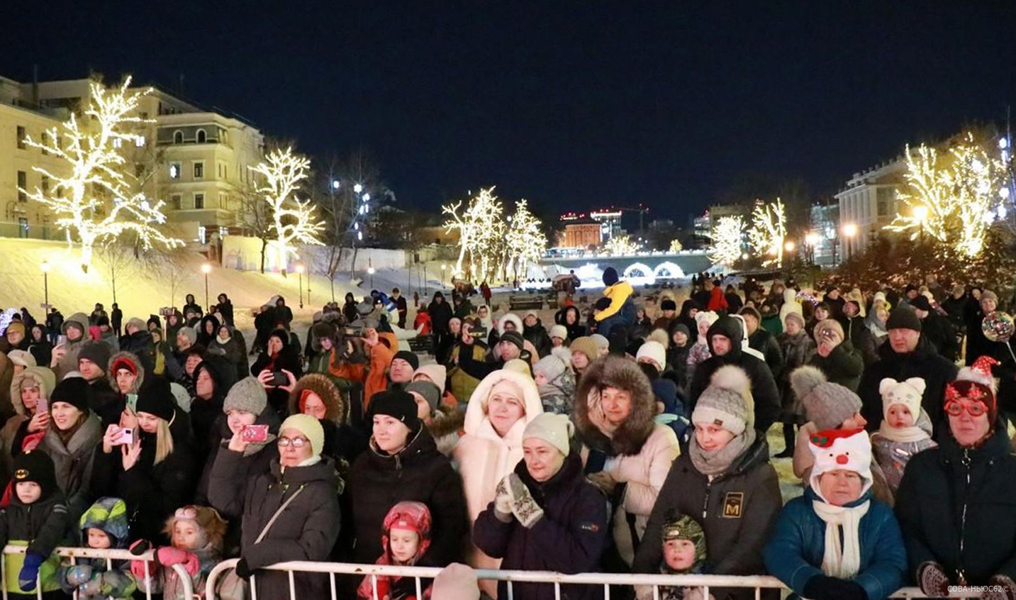 УМВД: в массовых гуляниях на Новый год участвовали 7 тысяч рязанцев