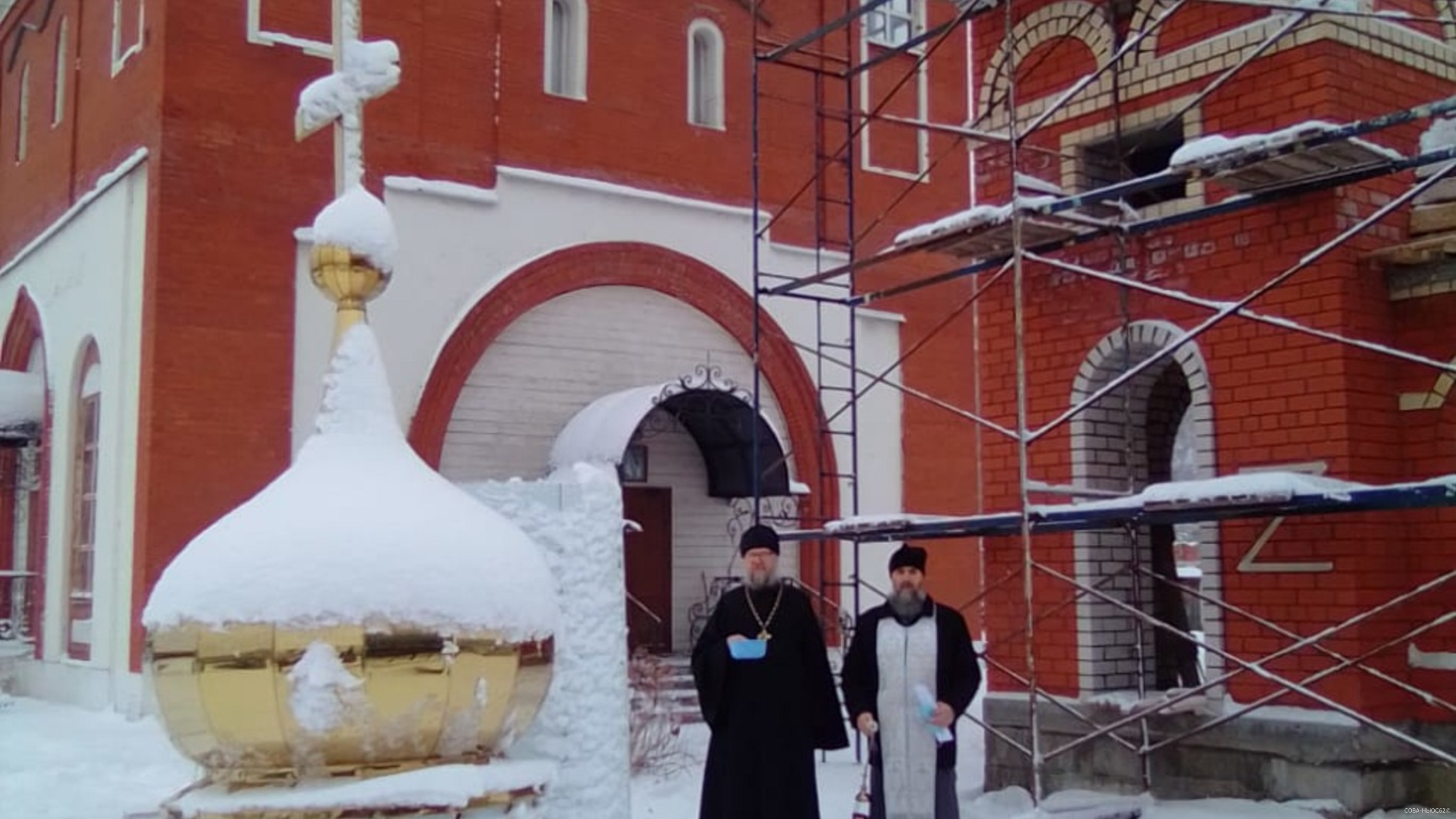 В Дягилеве достраивают колокольню храма в честь царственных страстотерпцев