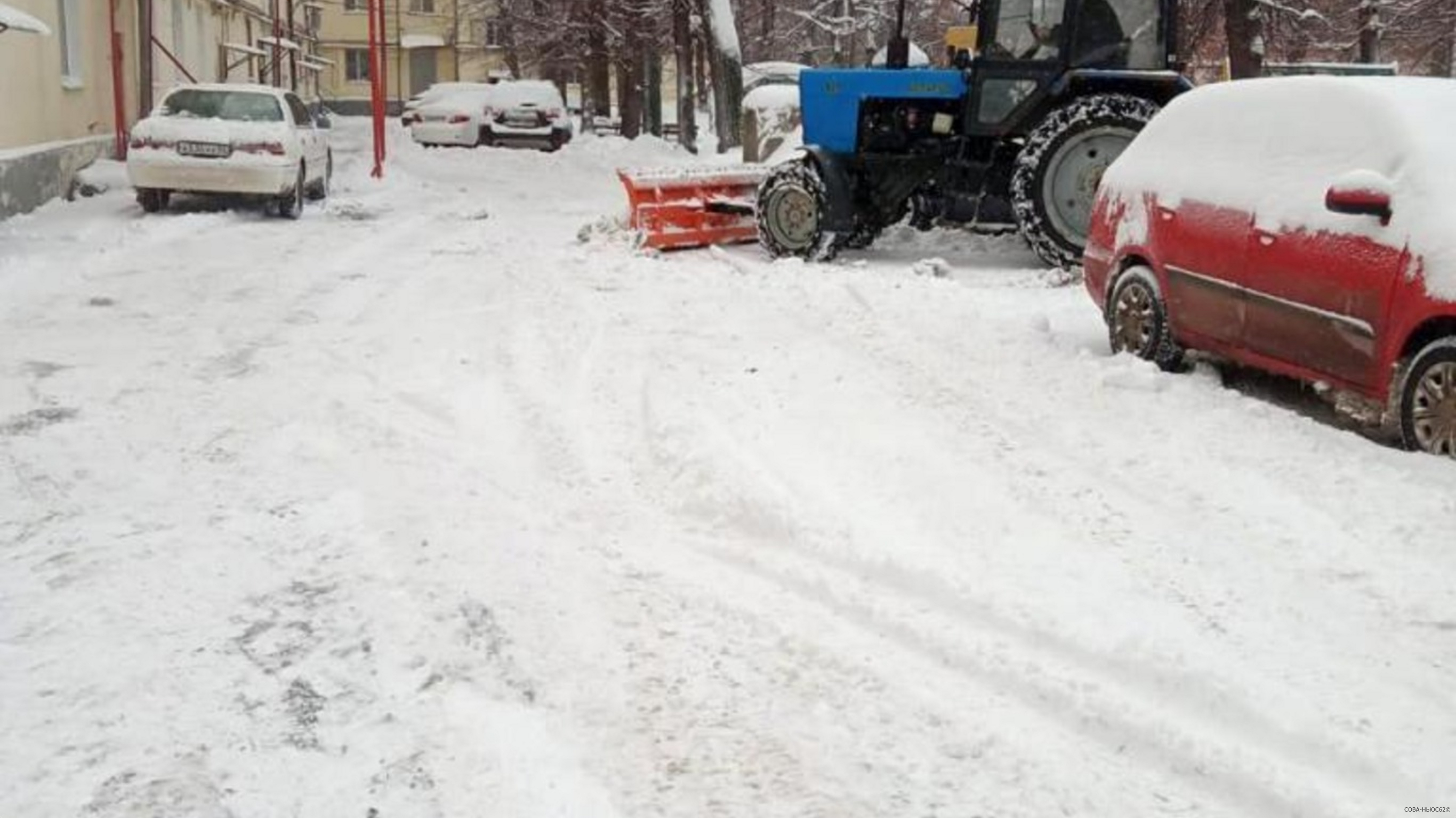 Рязанцам дали телефоны для претензий по уборке дворов от снега