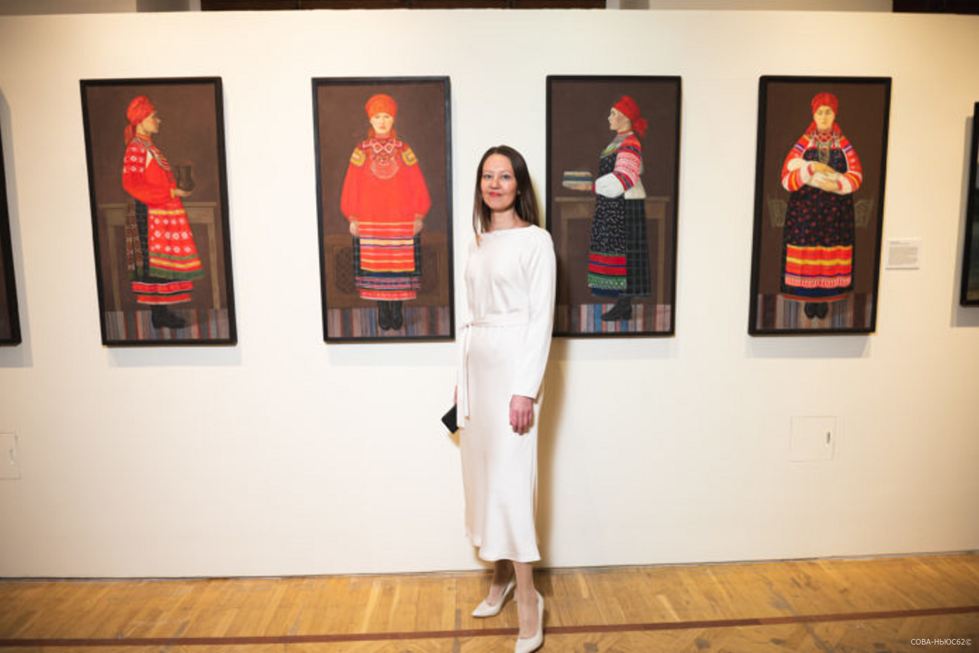 Картины рязанской художницы выставлены в Историческом музее Москвы