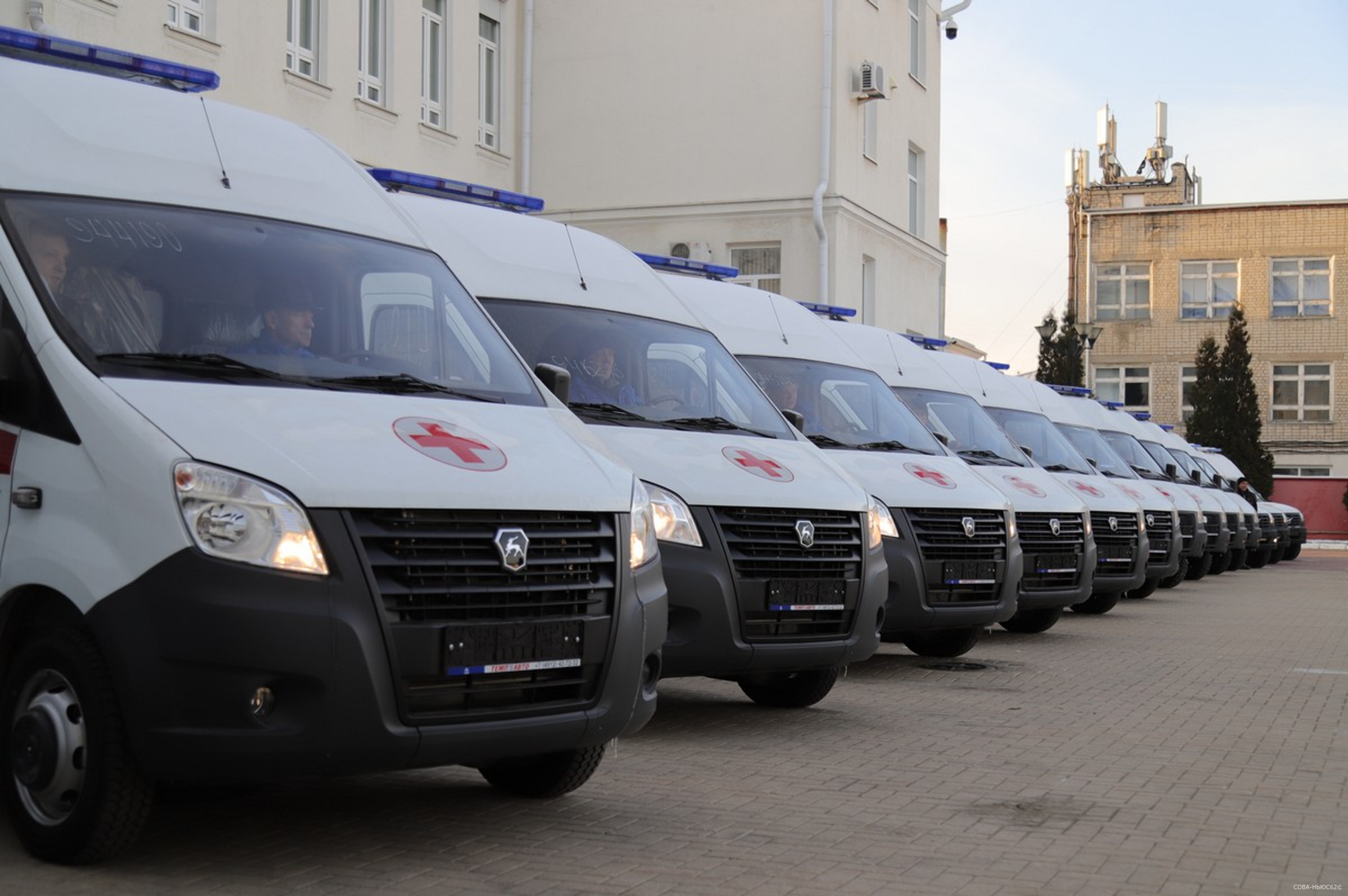 В Рязанскую область поступили 15 новых автомобилей скорой помощи 