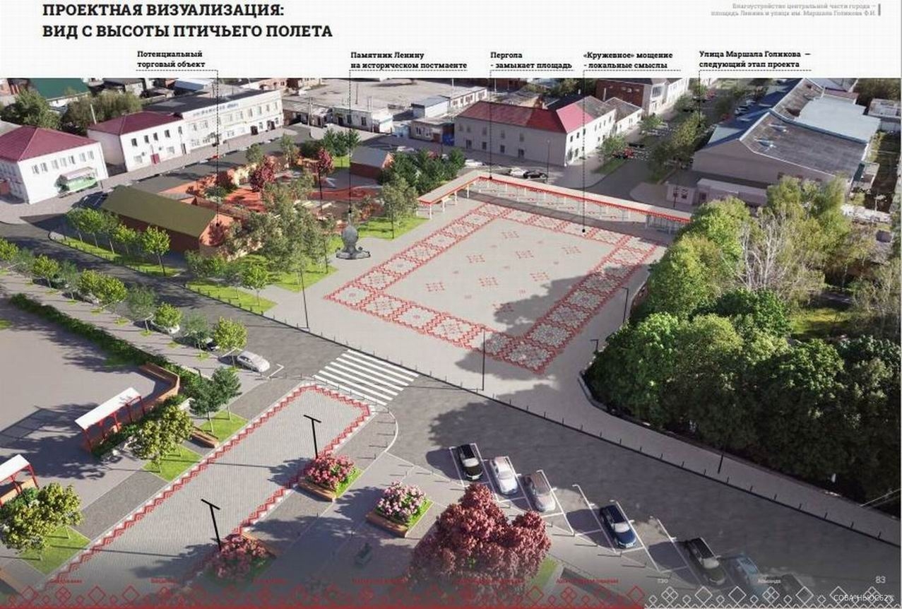 Архитекторы разработали новый проект главной площади в Михайлове