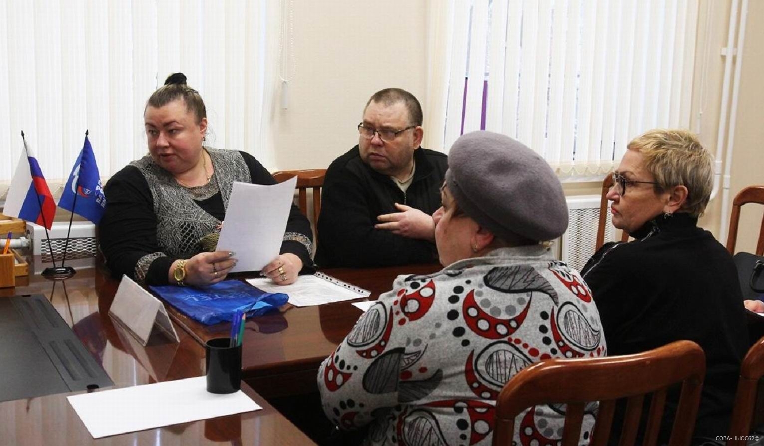 Рязанцы с затопленной улицы Окской пришли к главе администрации Сорокиной