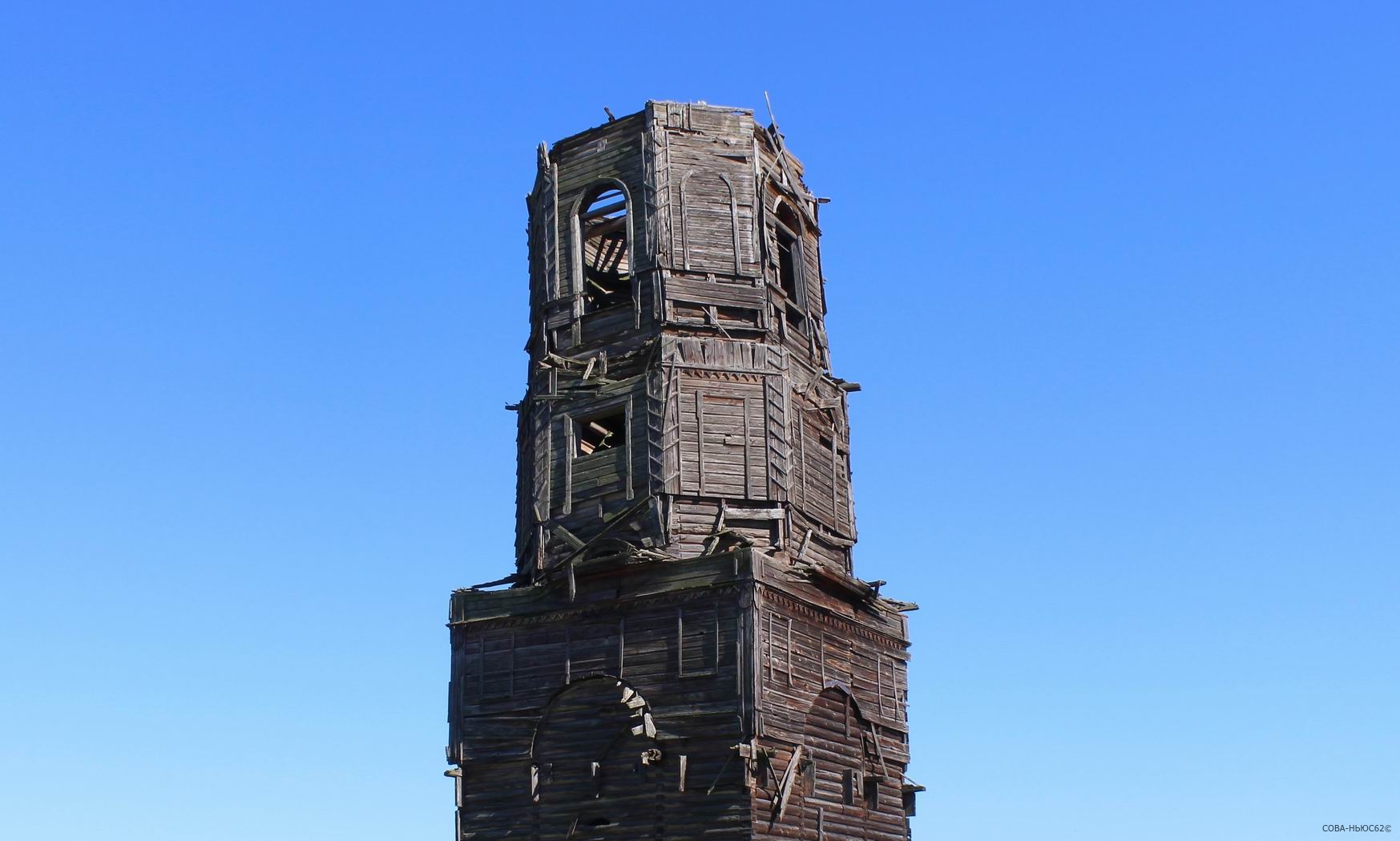 Создан проект возрождения «рязанской пизанской» колокольни в Бельском