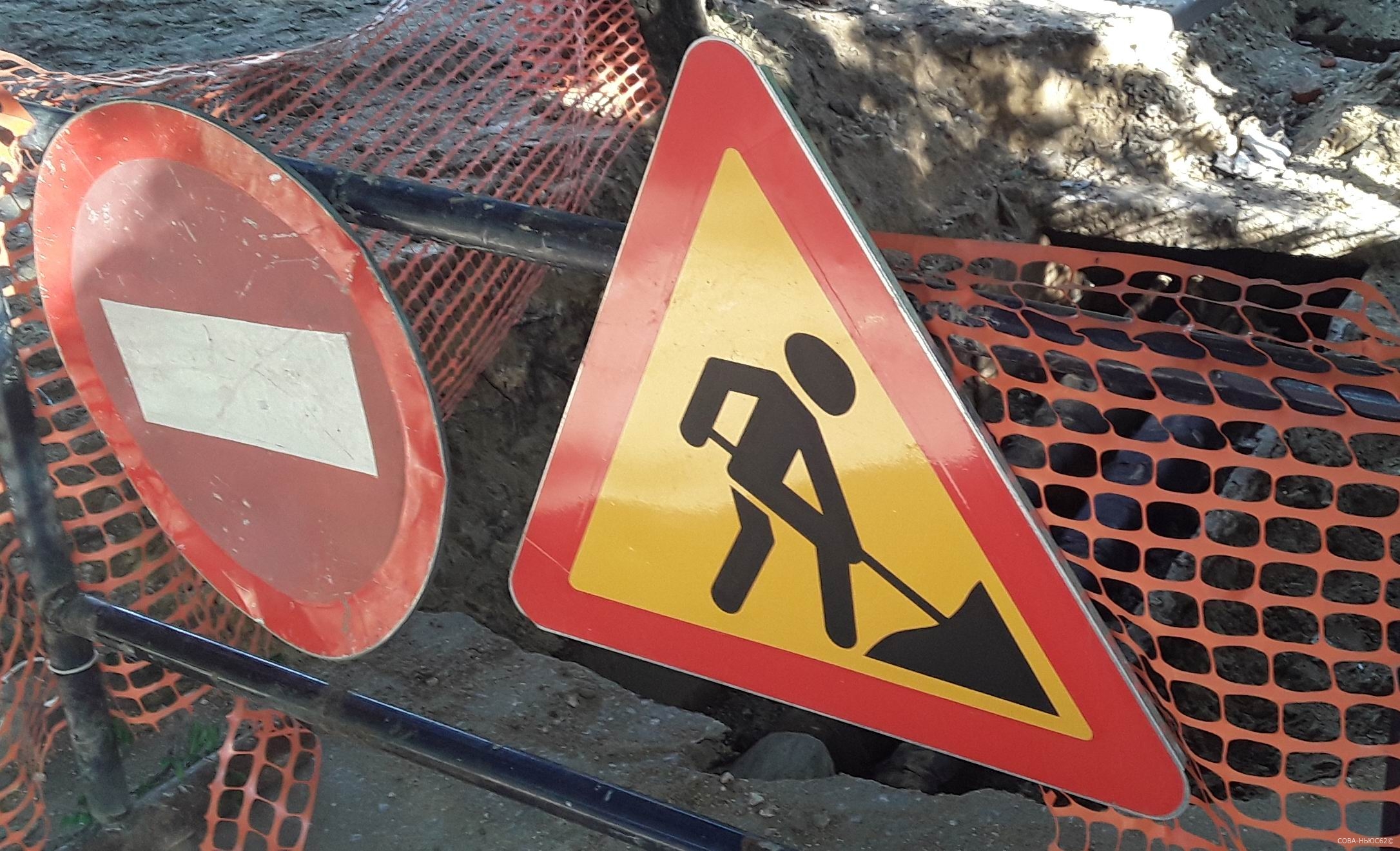 Работы на размытой дороге под Рязанью продлили до конца дня 26 января