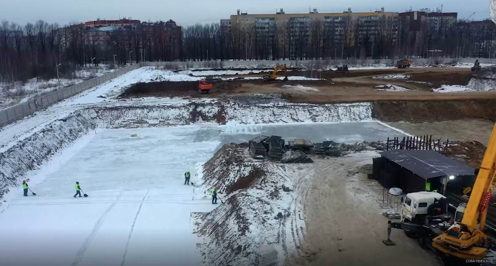 Минобороны показало видео со стройки нового госпиталя в Рязани
