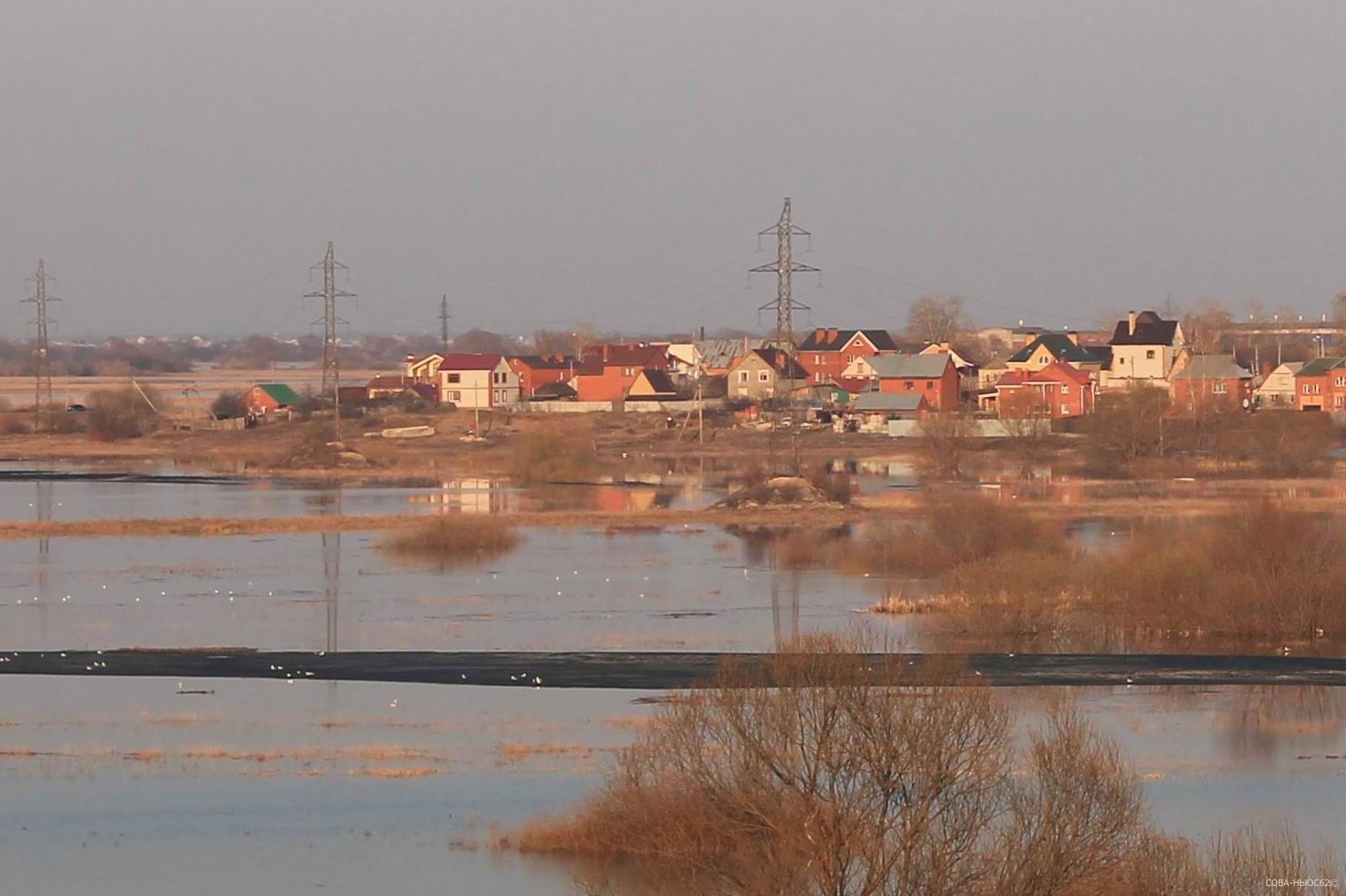 Половодье в Рязанской области: подъем воды в Оке замедлился