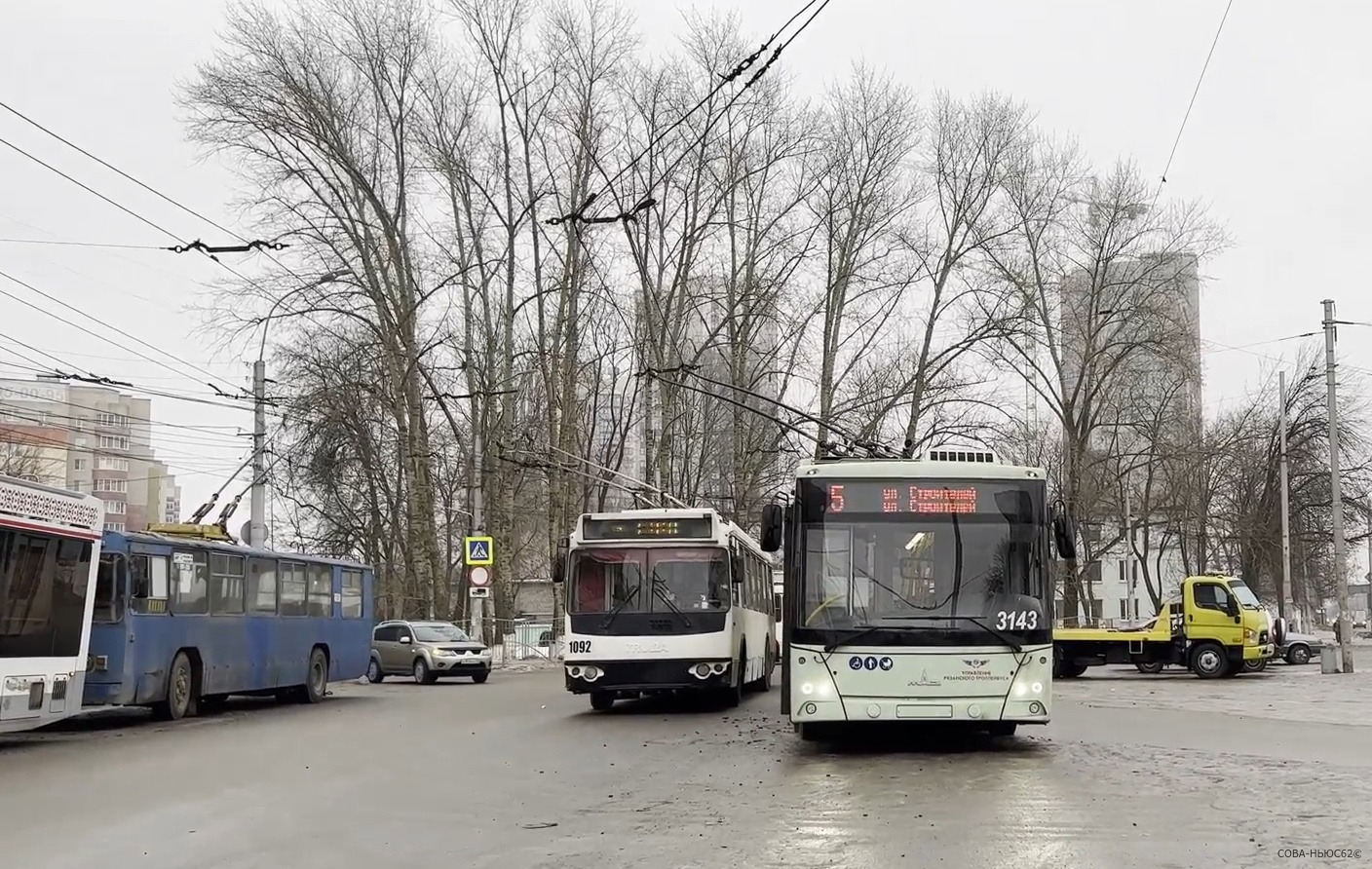 Бранов: деньги на модернизацию троллейбусной контактной сети в Рязани попросят у центра