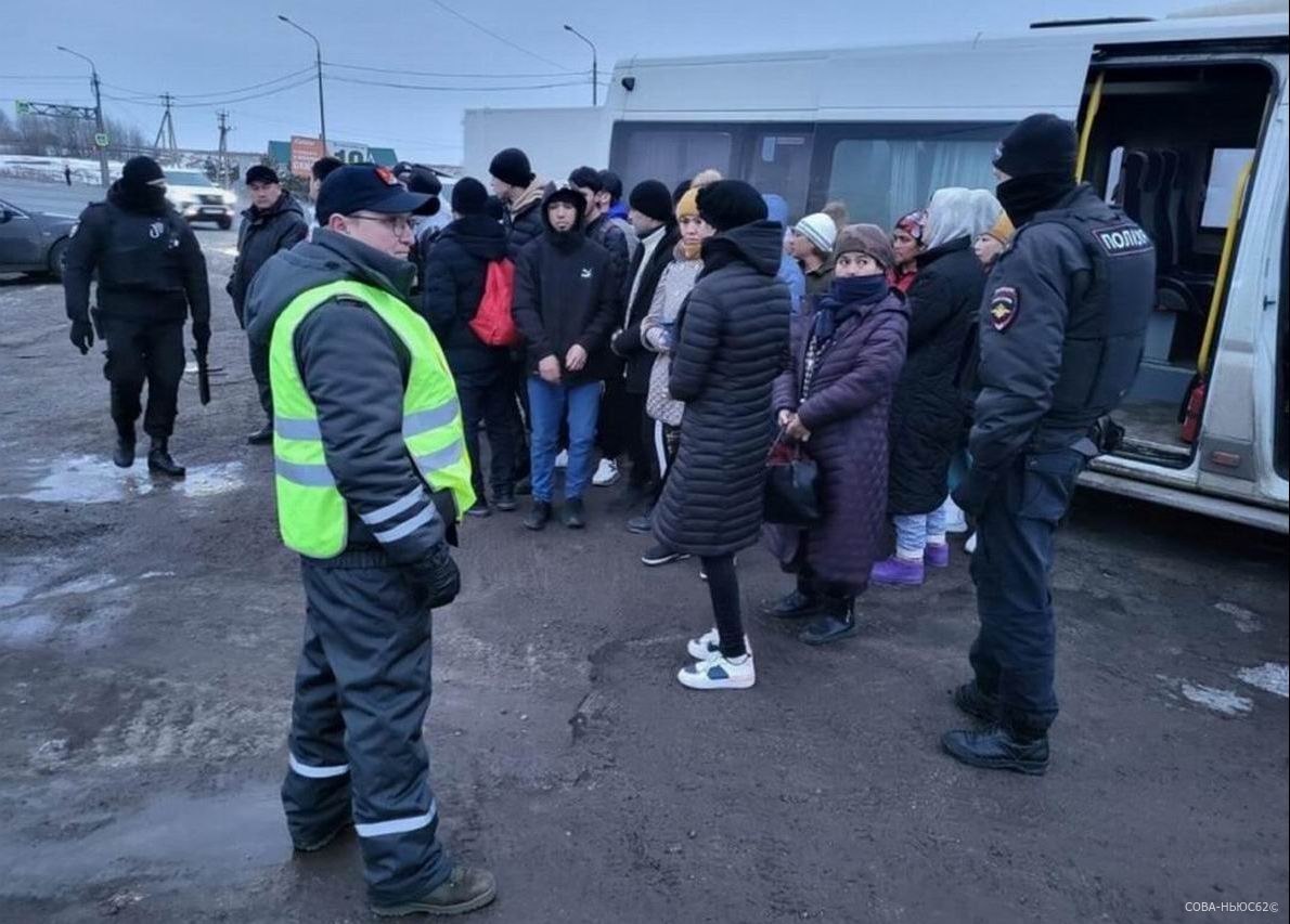 За выходные дни в Рязани выявили 14 нарушений с мигрантами за рулем