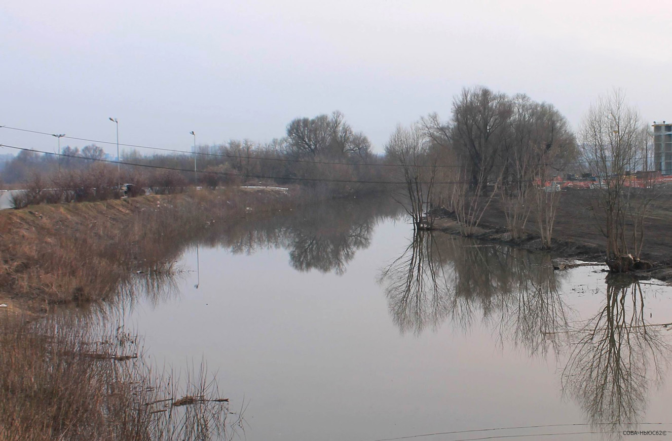 Вода в Оке у Рязани поднялась 21 марта еще на 53 сантиметра