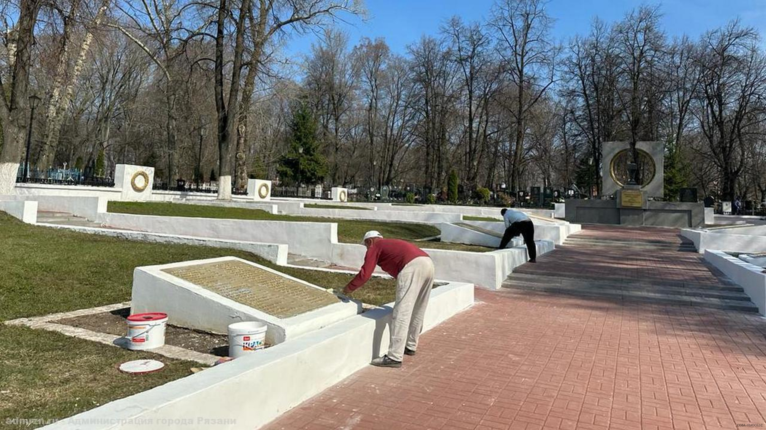 Мемориальные комплексы на рязанских кладбищах уберут к 9 мая