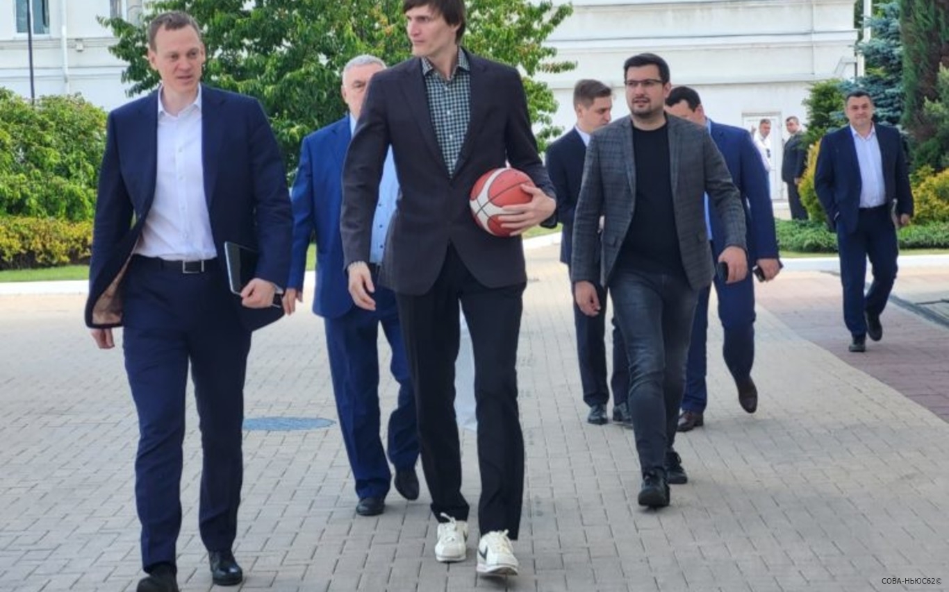 В Рязань прибыл президент Российской федерации баскетбола Андрей Кириленко