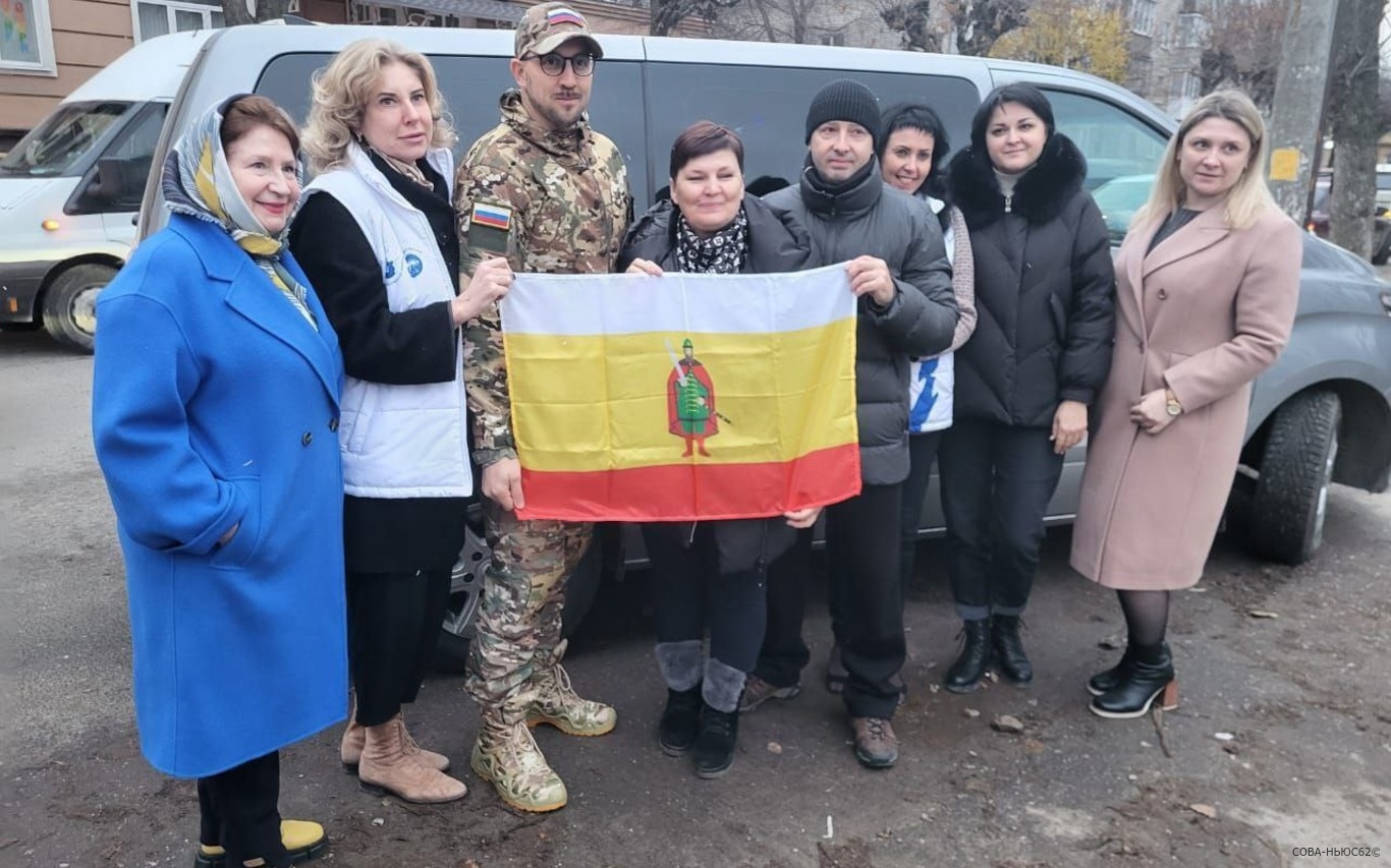В ЛНР отправились рязанские волонтёры с гуманитарным грузом