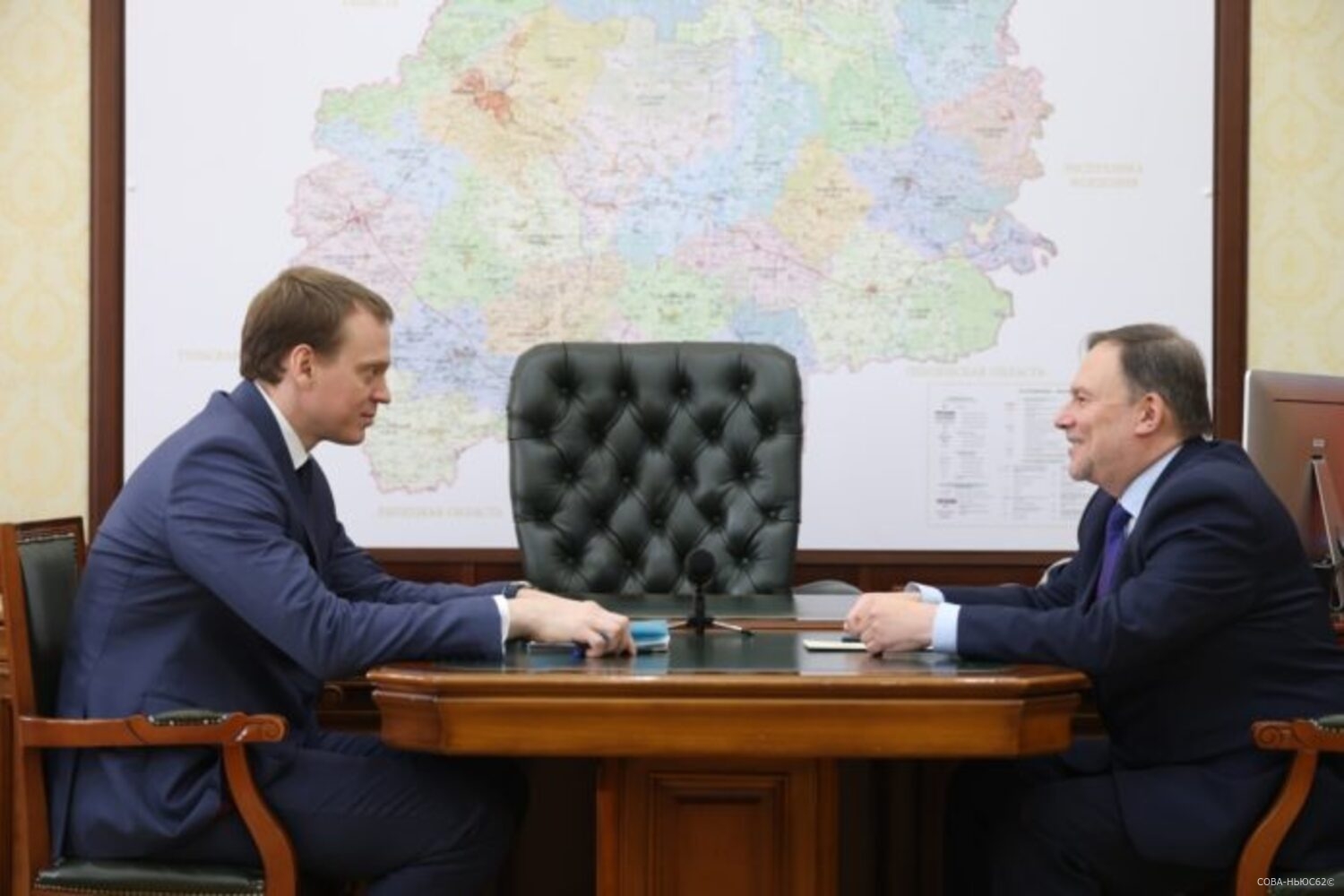 Губернатор и замминистра Афанасьев обсудили успехи и проблемы рязанских вузов