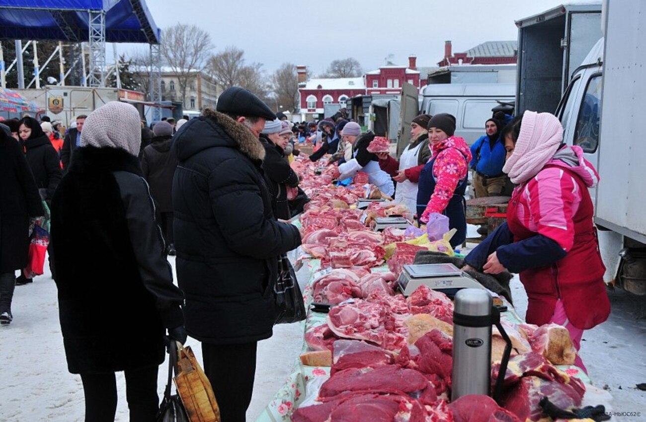 На ярмарках выходного дня в Рязани продали товаров на четверть млрд рублей