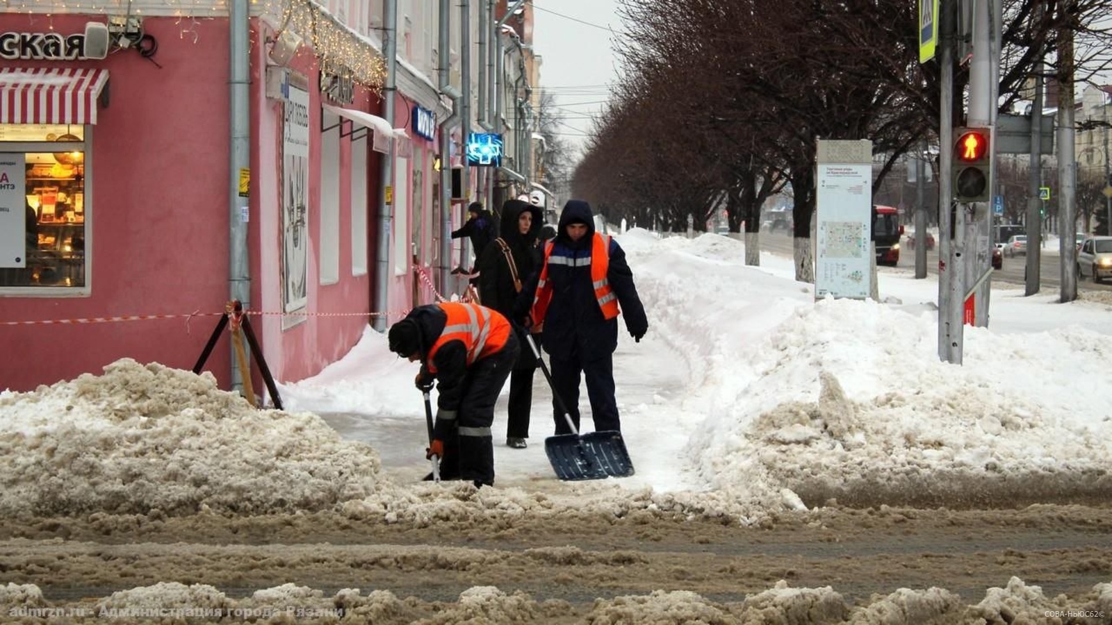 Губернатор Малков назвал готовность мэрии к уборке Рязани от снега низкой