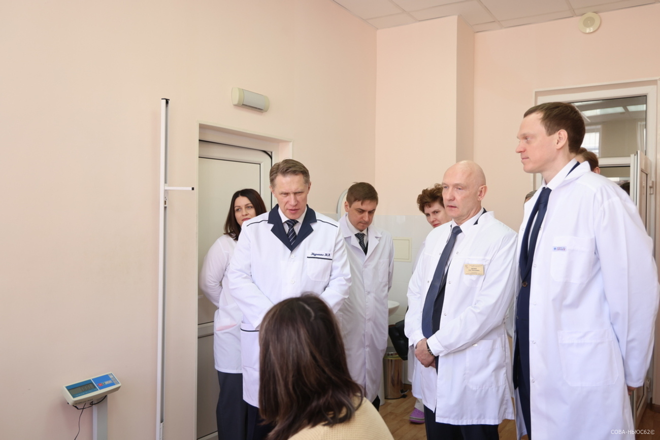 Министр Мурашко анонсировал запуск 45 новых медобъектов в Рязанской области
