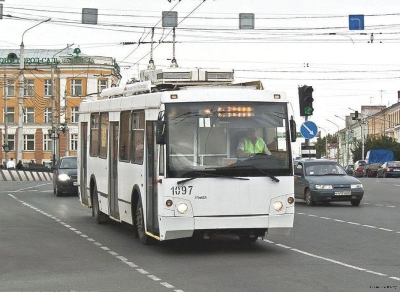 С 1 апреля троллейбус №4 будет ходить по-новому в Рязани