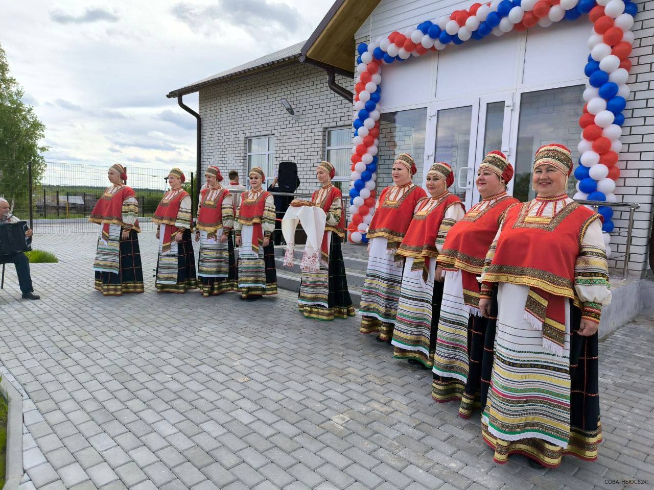 В Рязанской области появился еще один новый сельский Дом культуры