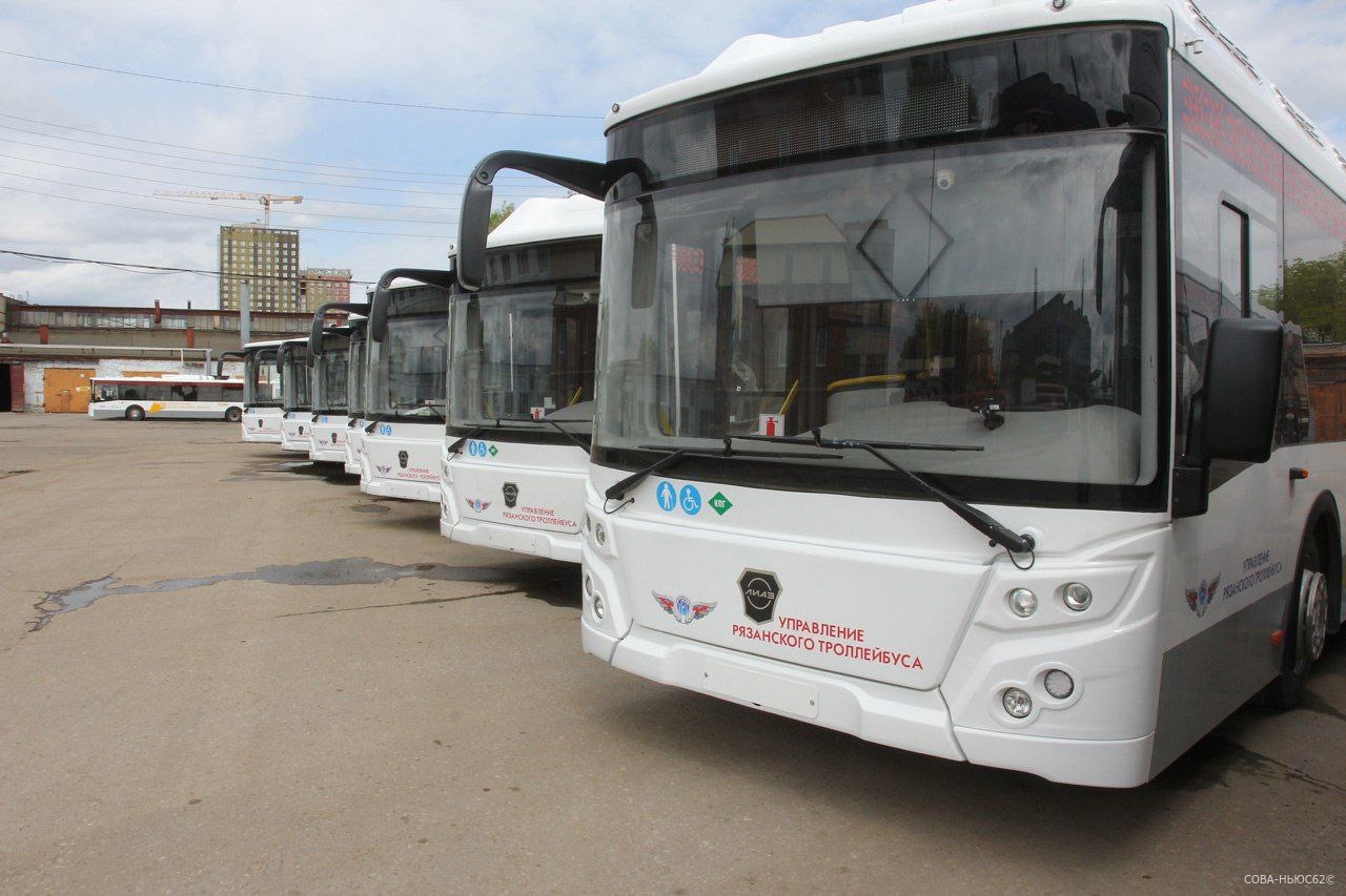 Городской автобусный парк в Рязани в обновили на 85%